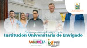 Nuevos convenios educativos con la Institución Universitaria de Envigado