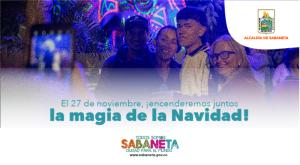 El 27 de noviembre, ¡encenderemos juntos la magia de la Navidad!