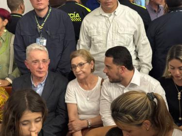 El expresidente Álvaro Uribe eligió a Sabaneta para su reencuentro con la ciudadanía  