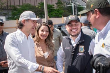 Intercambio vial de la calle 50 Sur con avenida Las Vegas, entre Envigado y Sabaneta, ya está en marcha