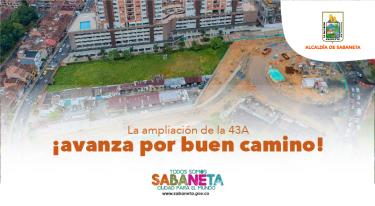 La ampliación de la 43A, ¡avanza por buen camino!