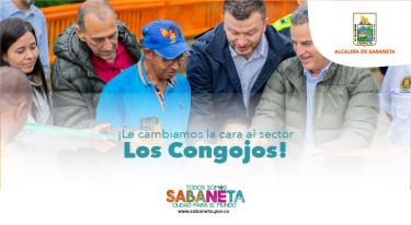 ¡Le cambiamos la cara al sector Los Congojos!