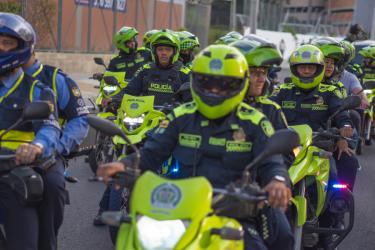 Policía de Sabaneta frustró el hurto de una motocicleta y capturó a los delincuentes.