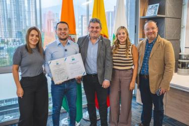 Sabaneta avanza hacia la sostenibilidad con certificación en carbono neutro.