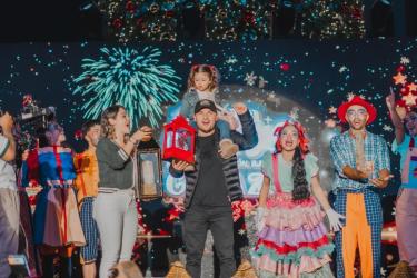 Sabaneta encendió oficialmente la Navidad con un show familiar y un alumbrado para disfrutar hasta enero de 2026