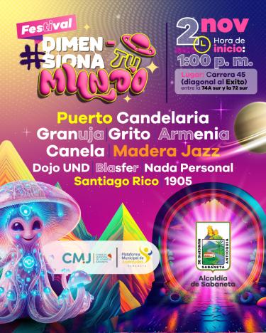 Sabaneta vibra este sábado al ritmo del Concierto de la Juventud