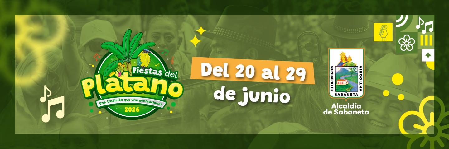 Banner fechas Fiestas del Pl�tano - foto 1