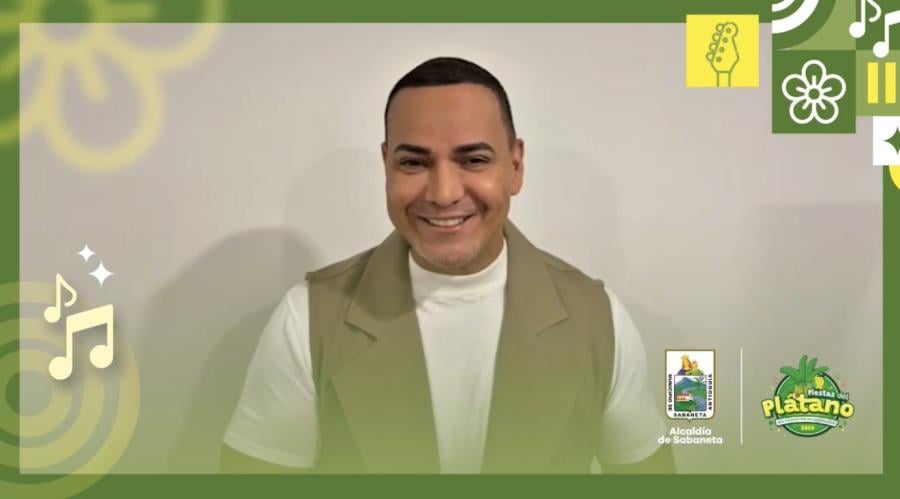 V�ctor Manuelle, es el primer artista confirmado para las Fiestas del Pl�tano 2026 en Sabaneta.